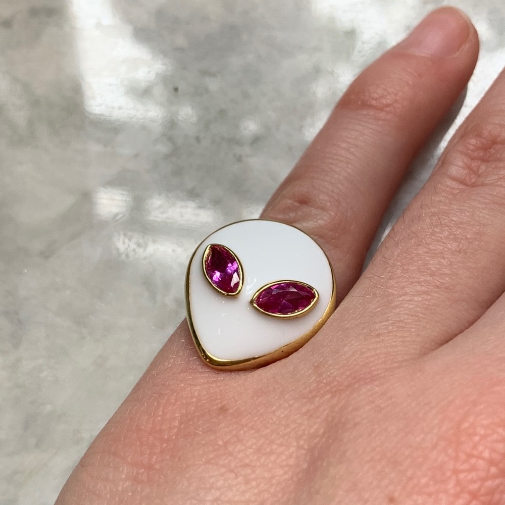 BRAND NEW july child alien ring